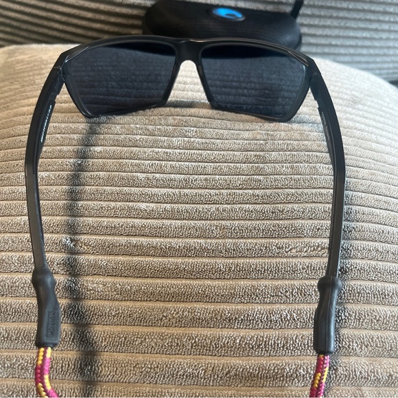 Costa Del Mar Rincon II Matte Black/Gray 580P Polarized Men's Sunglasses - Picture 3 of 12